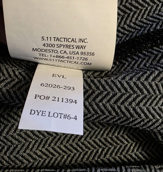 5.11 Tactical Women's Aphrodite Cowl Top Pullover Herringbone - Picture 15 of 15